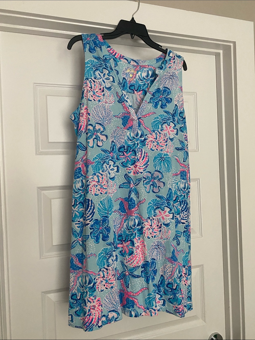 Lilly Pulitzer Cotton Dress - Blue & Pink